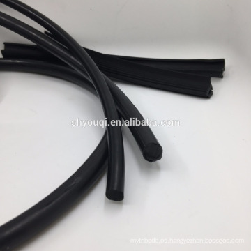 High quality extruded customized rubber seal strips for doors windows sliding sealing strip